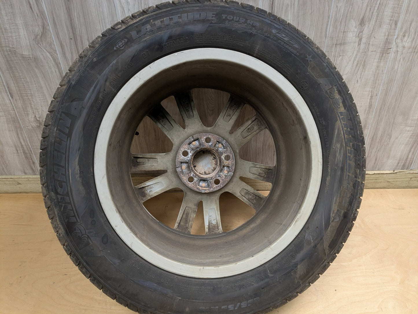 14-18 OEM BMW F15 X5 Wheel Rim 18x8.5 ET46 5x120 LA Double Spoke Style 446