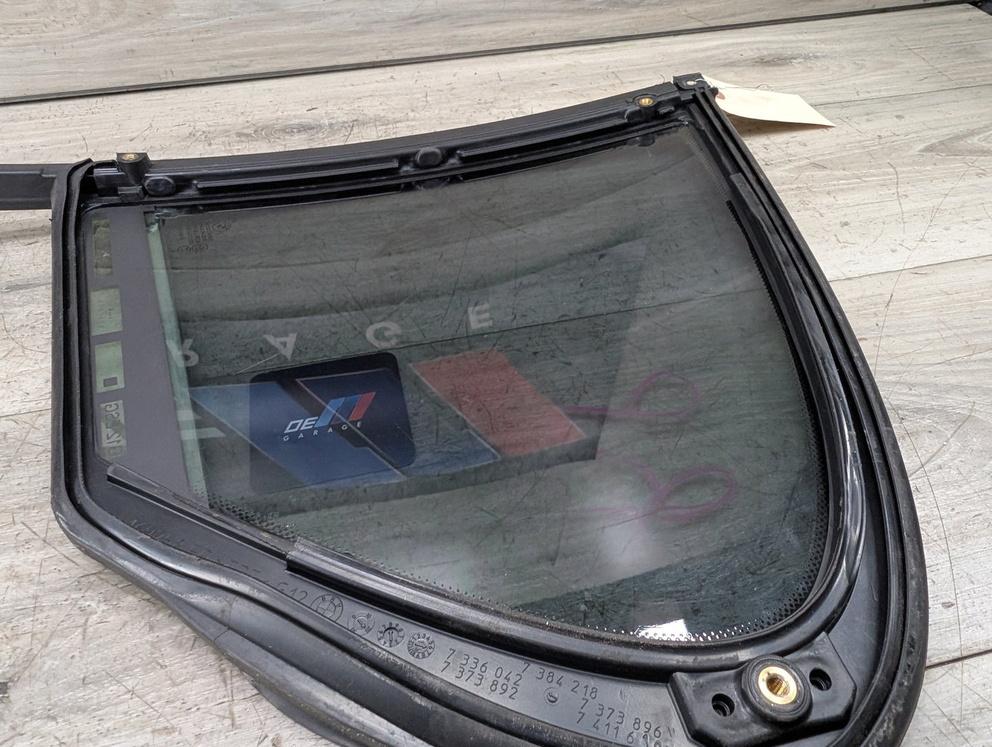 2017 BMW 740i G12 Rear Right Passenger Door Window Glass 7384218 16-22 OEM BMW G12 740 750 M760 B7 Rear Right Passenger Door Quarter Fixed Glass