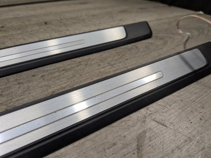 2018-2024 Audi S5 B9 Rear Left Right Scuff Plate Door Sill SET 8W6947417A S Line