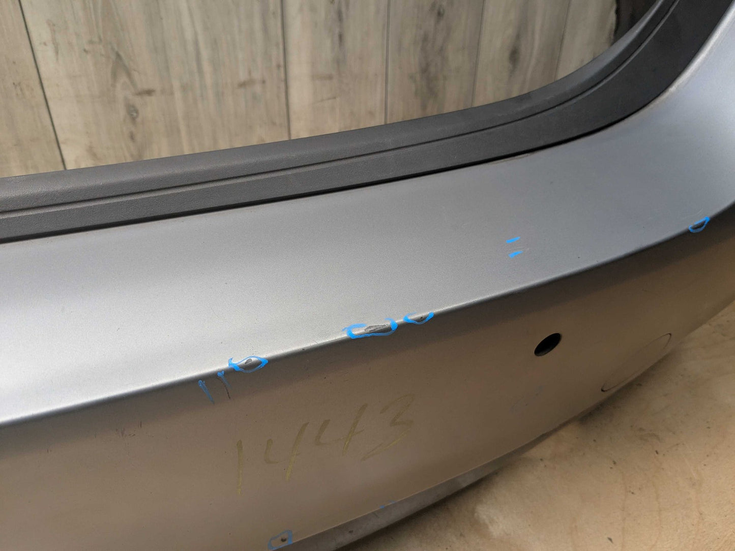 14-20 OEM BMW F36 428 430 435 440 M SPORT Rear Bumper Cover Panel Gray 490 SONDERLACKIERUNG (490)
