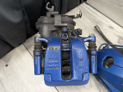 17-23 OEM BMW G30 540 M550 Front Rear Left Right Brake M SPORT Calipers SET Blue