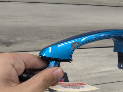 20-24 OEM BMW F44 228 M235 REAR Left Driver Door Handle COMFORT ACCESS Blue C1G