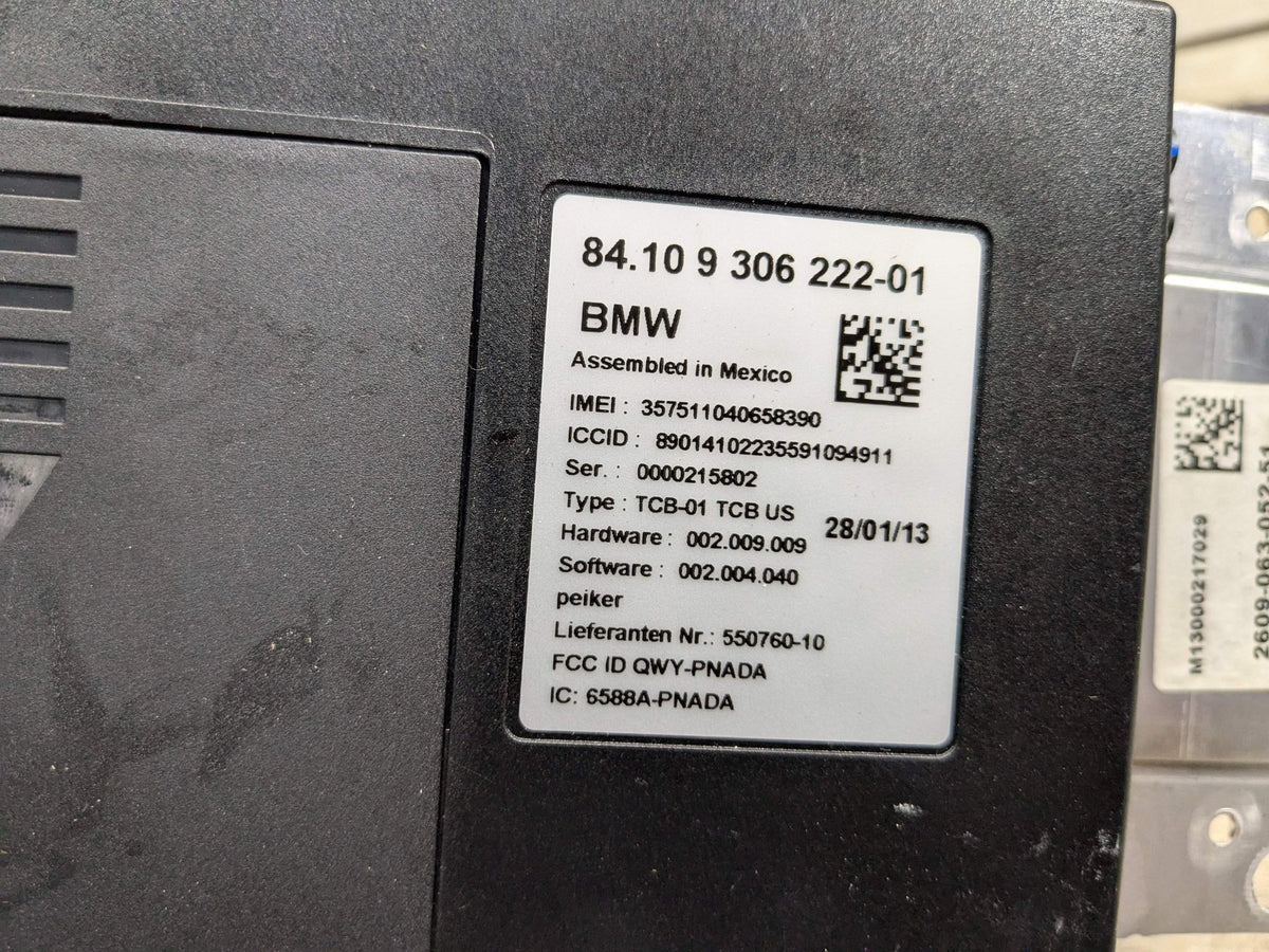 13-15 OEM BMW F01 F02 740 750 760 Alpina B7 Telematics Control Module Computer