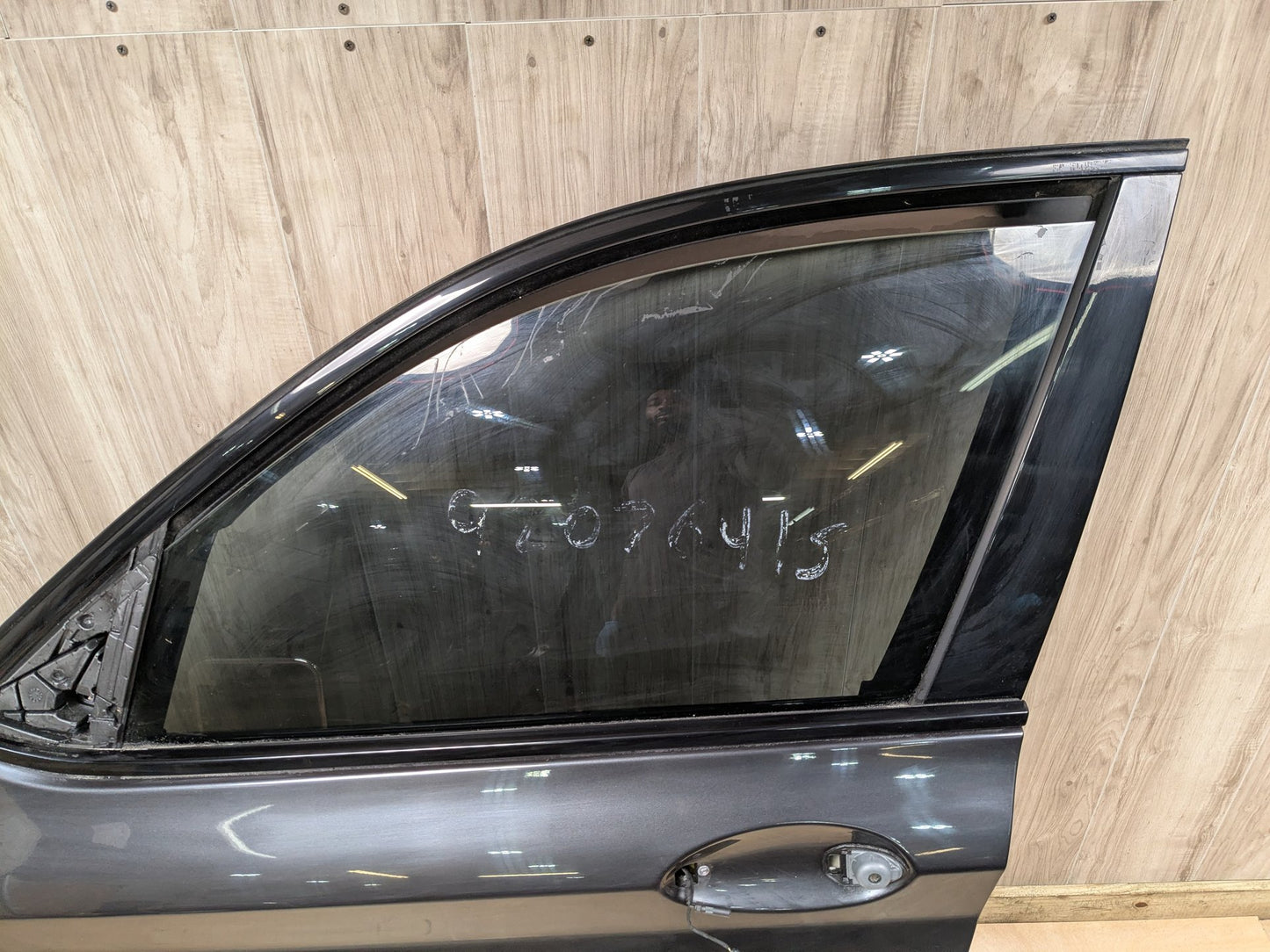 18-24 OEM BMW F97 G01 X3 X3M Front Left Driver Side Door Shell Panel Gray A90 SOPHISTOGRAU BRILLANTEFFEKT METALLI (A90)