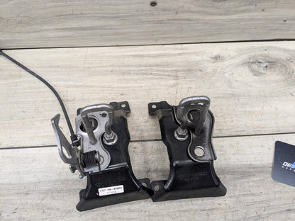 14-19 OEM BMW F15 F85 X5 F16 F86 X6 Hood Hardware Safety Latch Hook SET