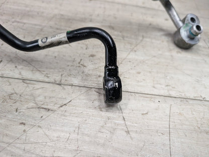 06-14 OEM BMW E70 E71 X5 X6 Power Steering Pressure Fluid Hose Pipe PAIR