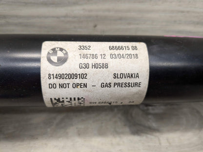 2018 BMW 540i G30 Rear Left or Right Spring Strut Shock Absorber 6866615 OEM BMW G30 530 540 REAR Left Right Suspension Strut Shock Absorber w/ Spring