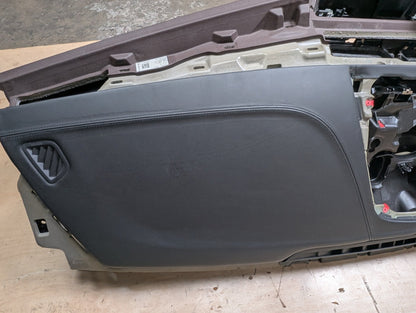 17-23 OEM BMW G30 LEATHER Dashboard Dash Board Panel Black w/ HUD