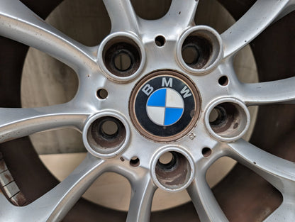 03-08 OEM BMW E85 Z4 Rim Wheel 17x8" ET:47 LA Wheel Turbine Style 106