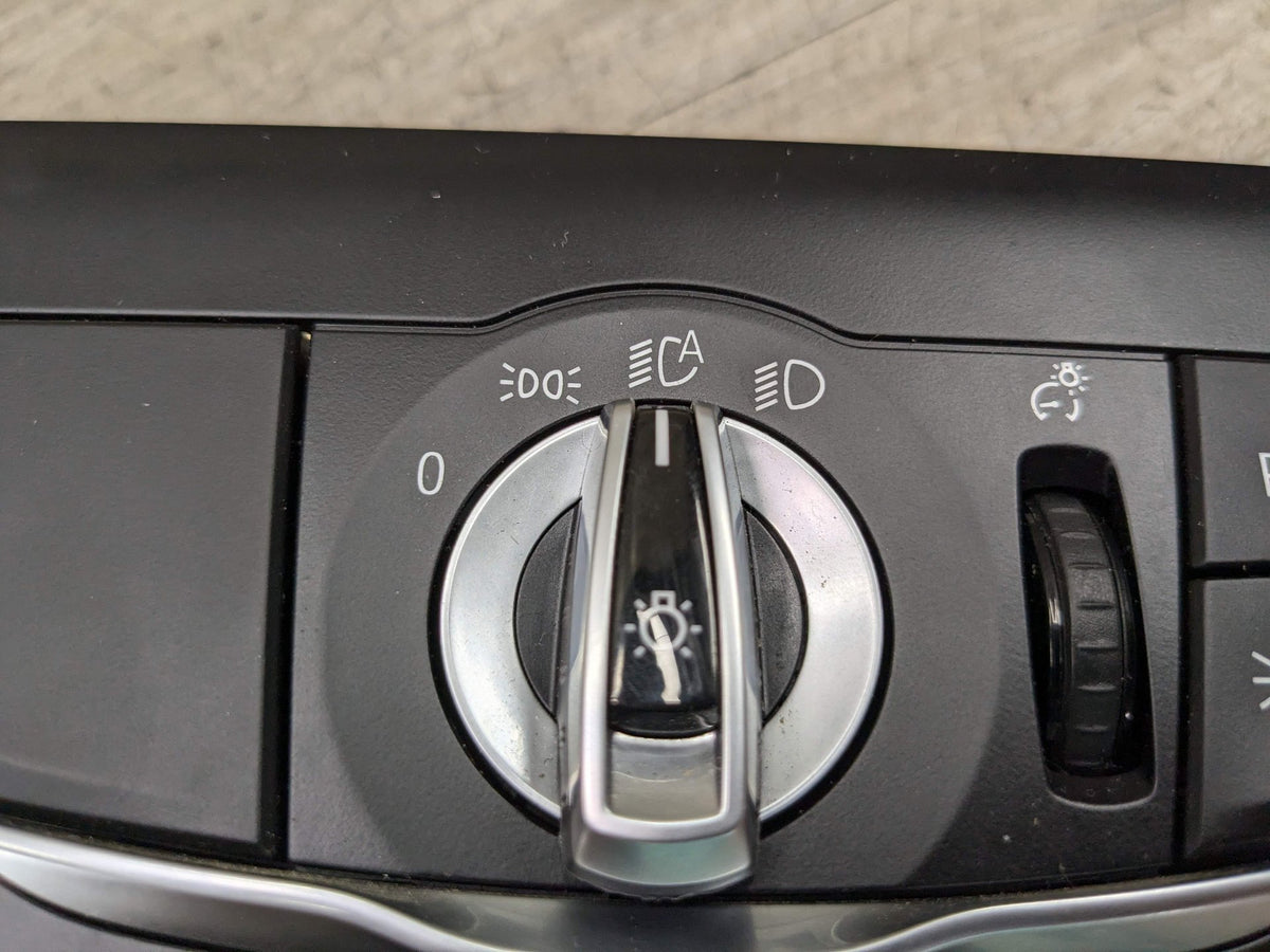 OEM BMW G01 G02 F97 F98 X3 X4 Headlight Switch Control Panel Light Module BLACK
