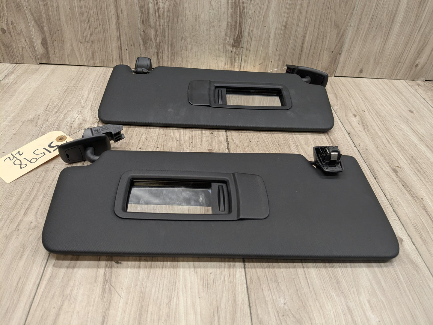 2019-2022 Front Left Right Sun Visor SET 8092727 Black! 30 day warranty!
