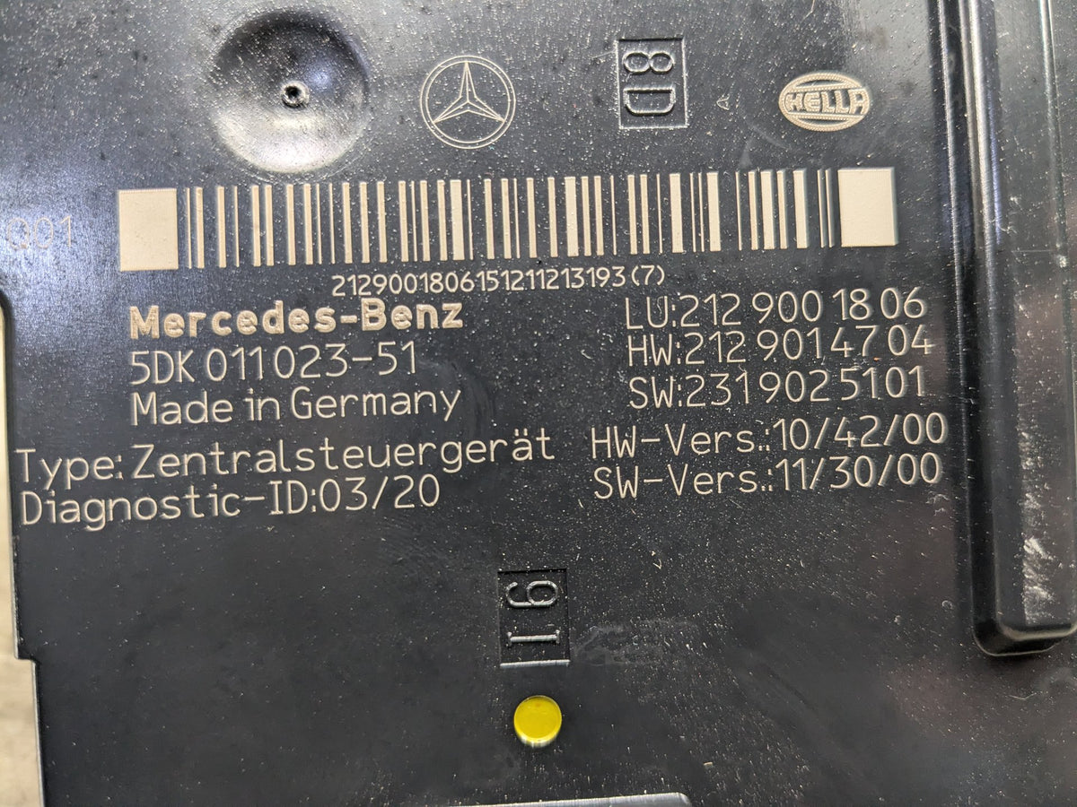 2013 Mercedes-Benz E550 E-Class A207- Misc