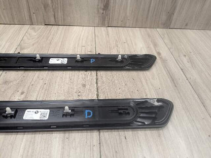 2020 - 2024 BMW X3 F97 Front Left Right Scuff Plate Door Sill SET 7393397 S58
