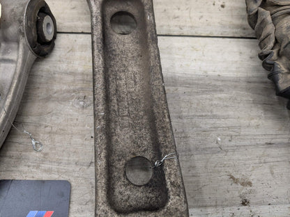 17-23 OEM BMW G30 M550iX Front Left Driver Upper Lower Control Arm Tie Rod SET