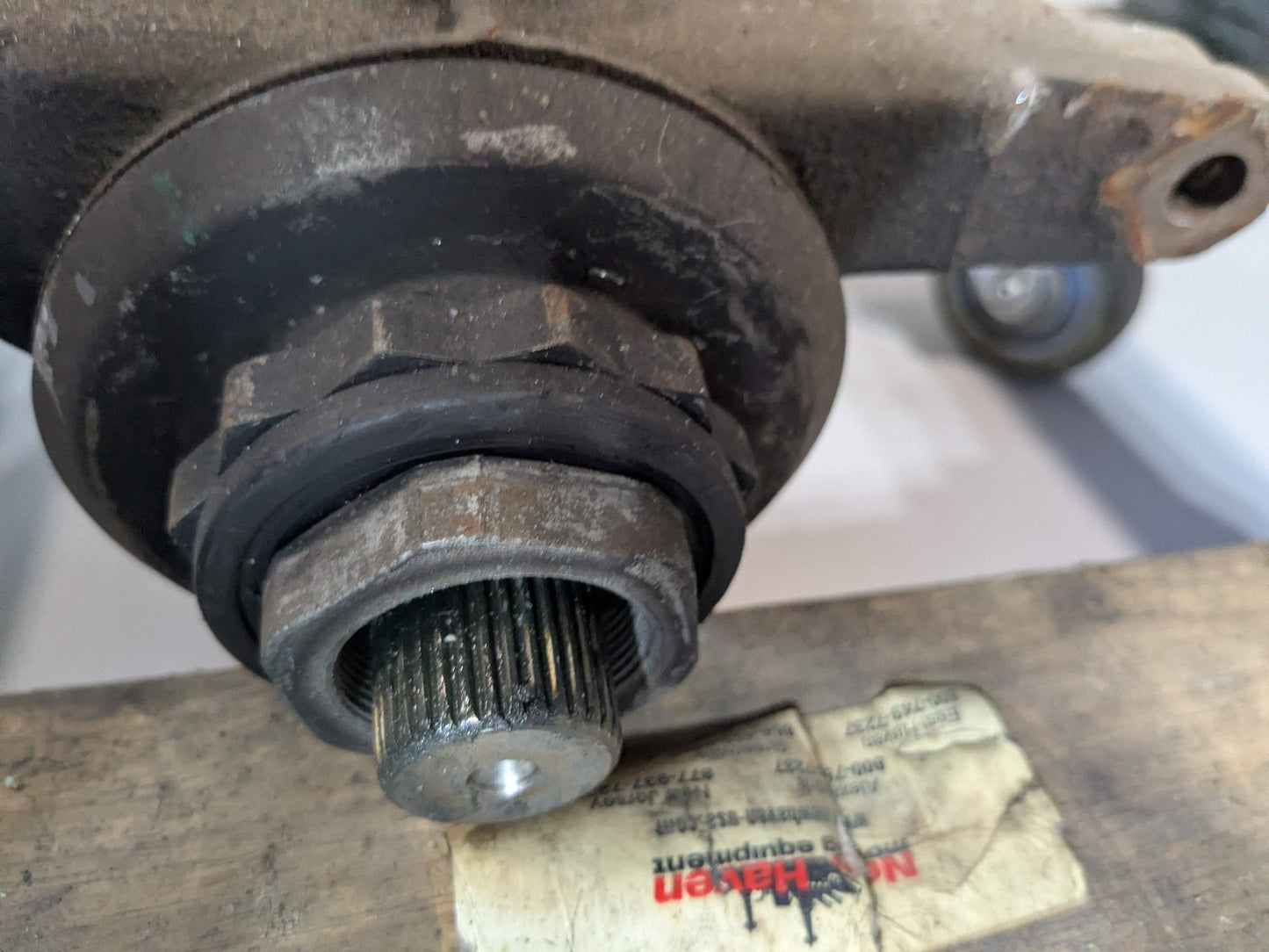 2010 BMW X5 Rear Axle Carrier Differential 266737k 7552523