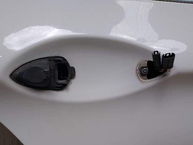 *11-16 OEM BMW F10 528 535 Sedan Rear Right Passenger Door Shell Panel White