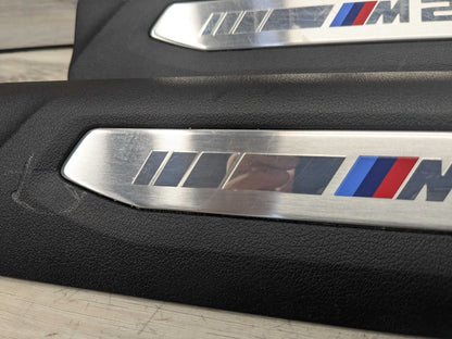 20-24 OEM BMW F44 M235i Front Left Right Door Sill Plate Molding Trim PAIR