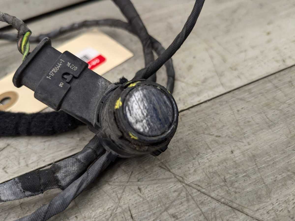 NOTE* OEM BMW F15 X5 REAR Parking Distance Sonic Sensor PDC Harness Black 416
