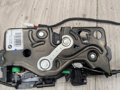 2016 BMW 750i G12 Liftgate Trunk Lid Liftgate Lock Latch Actuators SET 7441014 16-22 OEM BMW G11 G12 740 750 M760 Trunk Lid Power Lock Drive Actuator