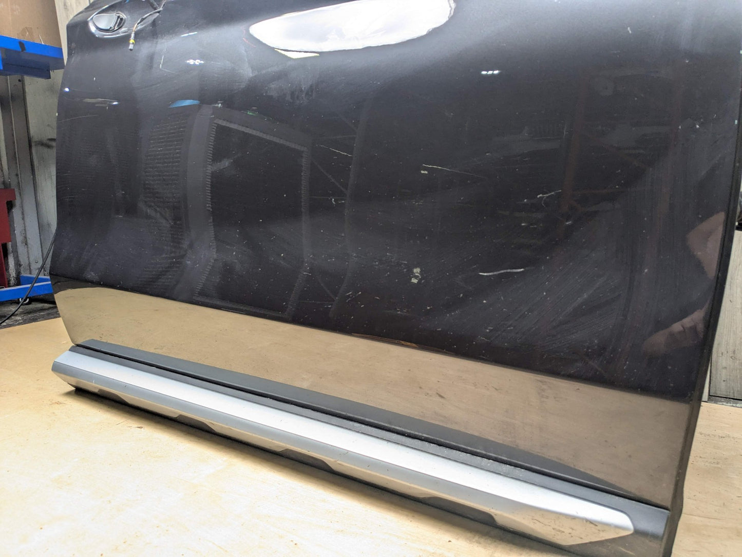 18-24 OEM BMW F97 G01 X3 X3M Front Right Passenger Door Shell Panel Grey A90