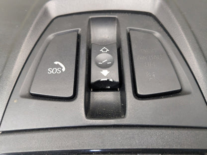 OEM BMW F15 F16 F39 F85 F86 X5 X6 Headliner Roof Console Dome Light Switch Black