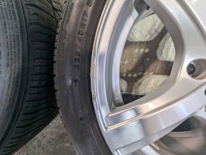 CURB RASH* OEM BMW E89 Z4 Wheels Rims Silver 17x8 ET:29 Star Spoke Style 290 SET