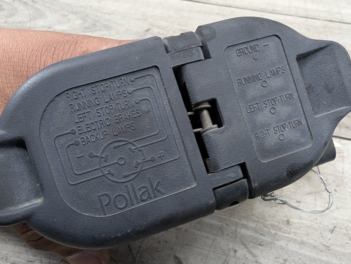 AFT BMW Pollak Rear Trailer Hitch Connector Plug