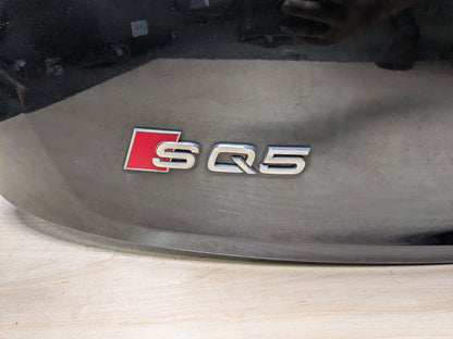 18-20 OEM AUDI Q5 SQ5 Rear Tailgate Liftgate Trunk Lid Black w/ Glass Black 0E/ Y9T