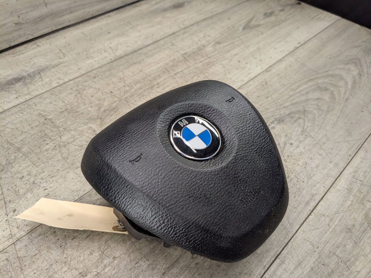 OEM BMW F15 F25 F26 X3 X4 Front Driver SPORT Steering Wheel Airbag Air Bag Black