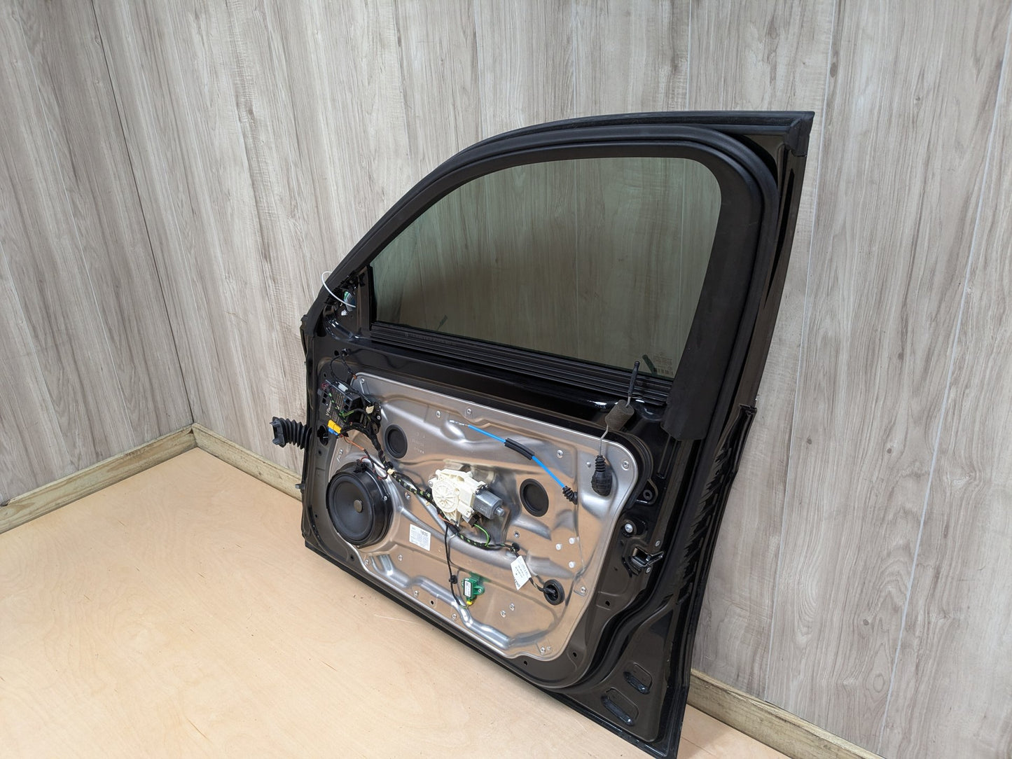 OEM Mercedes W212 E350 E400 E550 Front Right Passenger Door Shell Panel Black 197 (Obsidian black- Metallic finish)