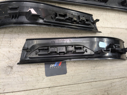 14-19 OEM BMW F86 X6M Front Rear Left Right Door Cover Trim Sill Kick Plate SET