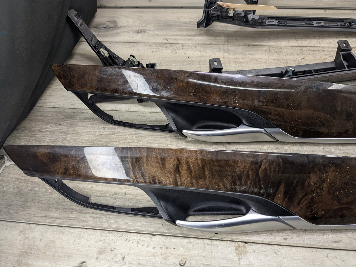 2014 BMW X5 F15 - Front Rear Left Right Interior Trim SET PN: 7292182