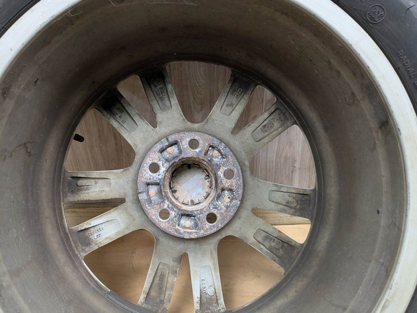 14-18 OEM BMW F15 X5 Wheel Rim 18x8.5 ET46 5x120 LA Double Spoke Style 446