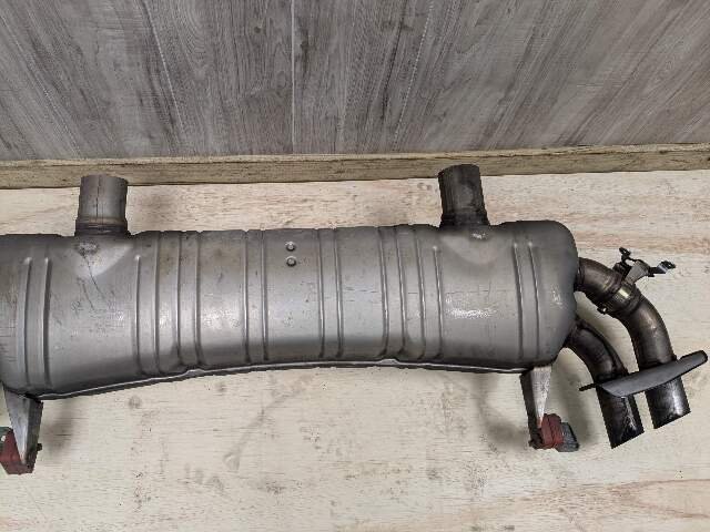 16-19 OEM BMW G11 G12 750i 750iX Engine N63R Rear Exhaust Pipe Muffler M SPORT
