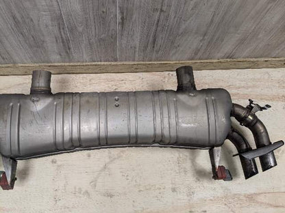 16-19 OEM BMW G11 G12 750i 750iX Engine N63R Rear Exhaust Pipe Muffler M SPORT