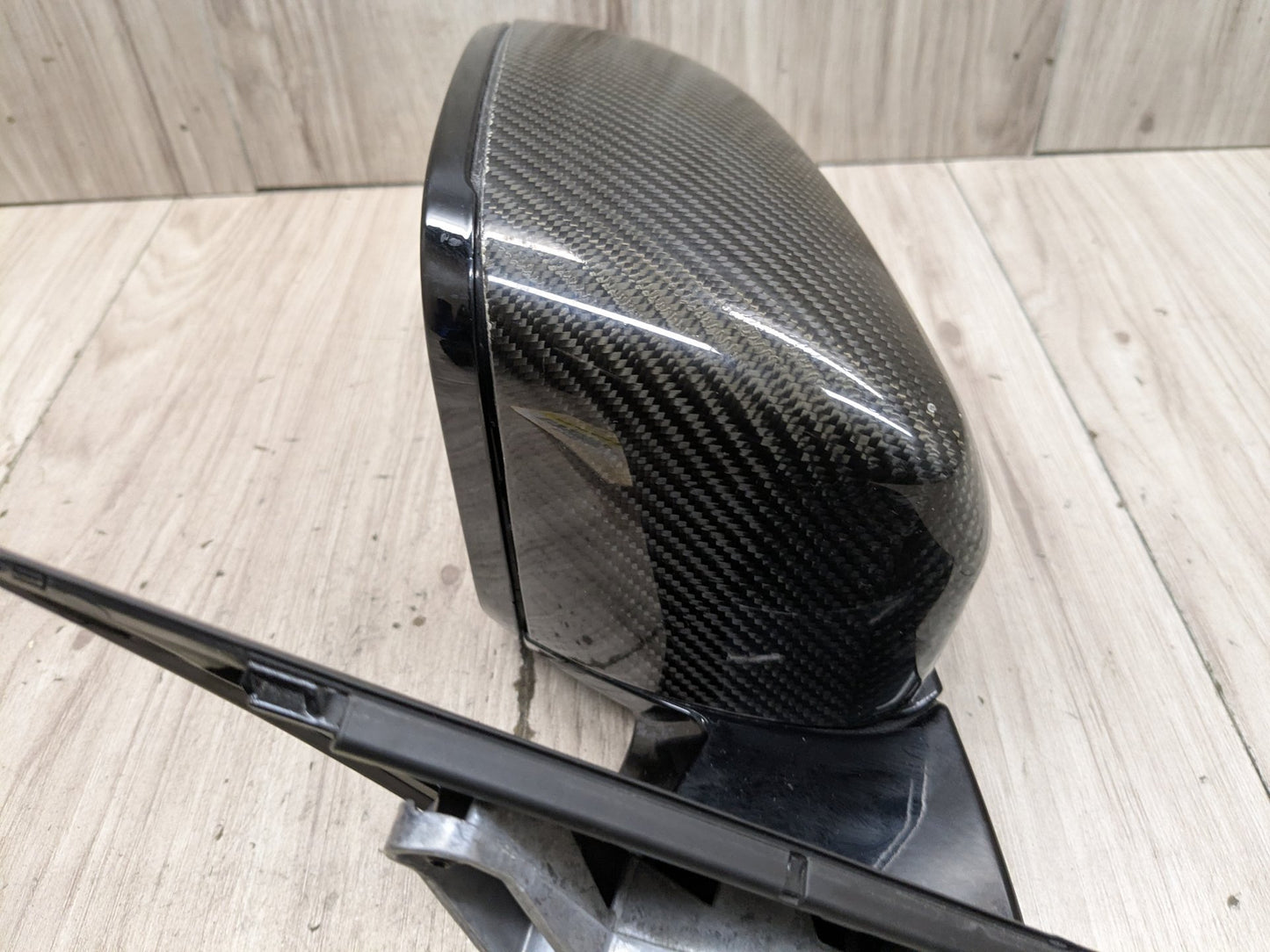 2017-2023 BMW M550i G30 Front Left Driver Side Mirror Assembly 7485259 17-23 OEM BMW G30 530 540 M550 Left Driver Side Mirror Blind Spot SHADOW GLOSS
