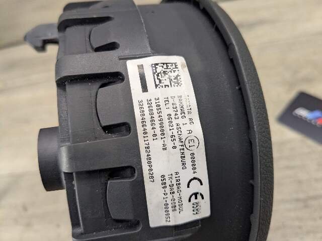 OEM BMW E82 E84 E88 E90 E92 E93 Front Driver SPORT Steering Wheel Airbag Air Bag