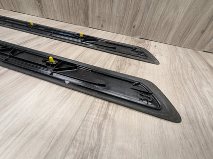 16-20 OEM BMW F22 F87 M2 Front Left Right Door Sills Scuff Plate Trim M SPORT
