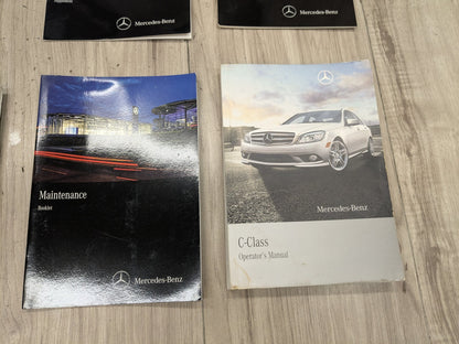 OEM Mercedes W205 CONVERTIBLE Owners Manual Operator Books COMPLETE