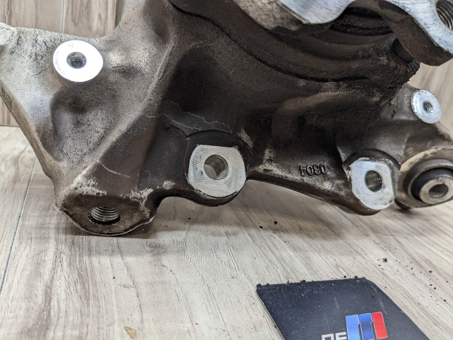2022 BMW M340i G20 Rear Left Driver Spindle Knuckle w/ Bearing 6898479 19-25 OEM BMW G20 330 M340 REAR Left Driver Knuckle Wheel Hub Spindle Bearing