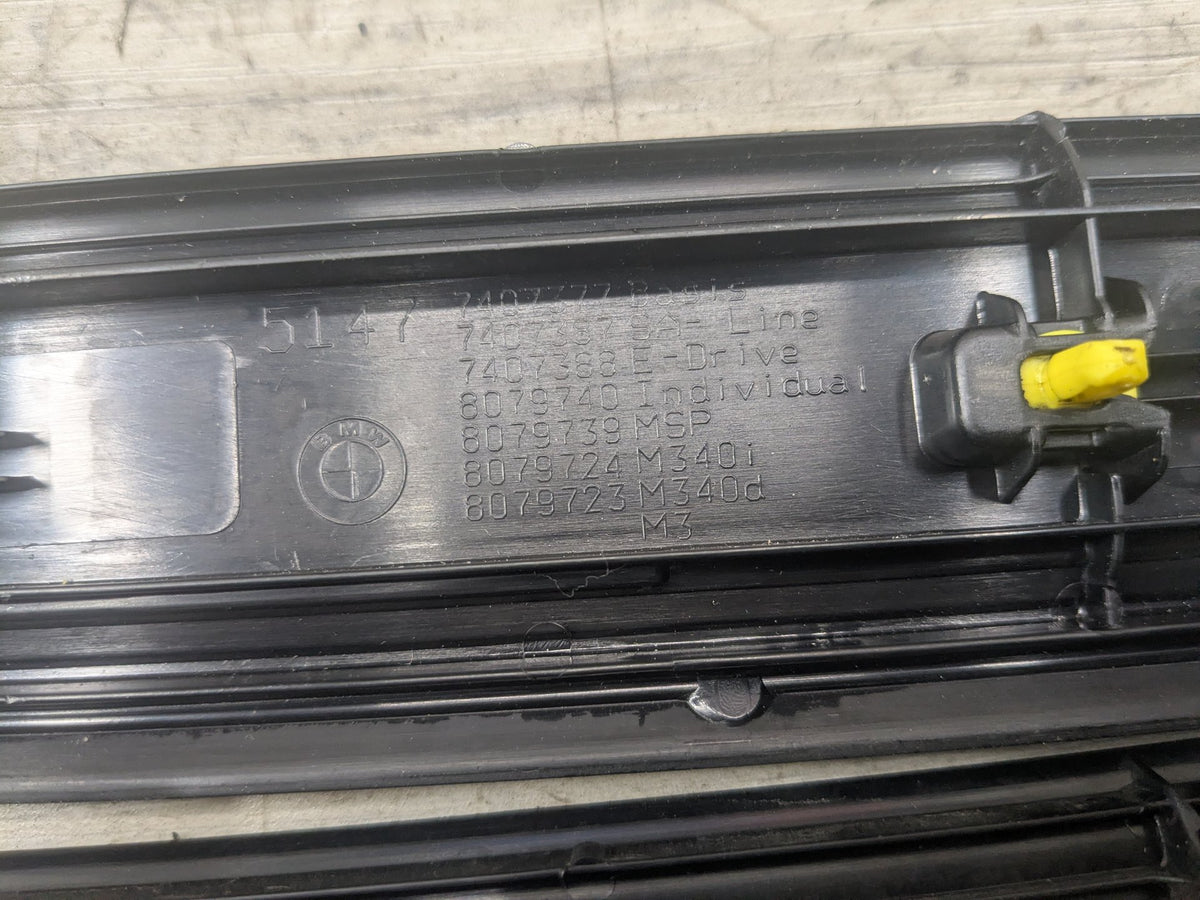 19-21 OEM BMW G20 G21 M340i Front Left Right Door Sill Plate Molding Trim PAIR