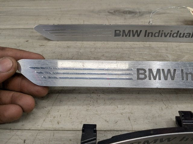 2020 BMW X5 G05 Front Rear Left Right Scuff Plate Door Sill SET 8070439