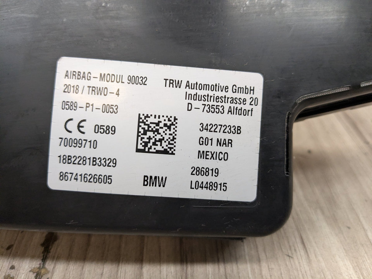 2019 OEM BMW F97 G01 G02 X3 X4 X3M X4M Front Right Passenger Seat Air Bag Airbag