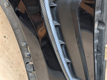 15-18 OEM BMW F86 X6M Front Left Driver Side Fender Panel Black 416 CARBONSCHWARZ METALLIC (416)