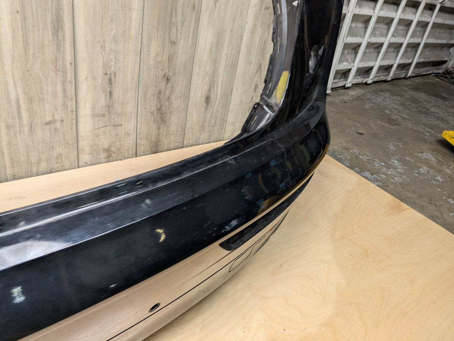 18-20 OEM AUDI Q5 SQ5 Rear Upper Lower Bumper Cover w/ Diffuser Black Black 0E/ Y9T