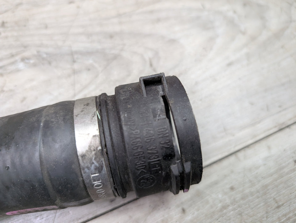 OEM BMW E70 X5 Engine Diesel M57 Upper Radiator Coolant Hose Line Pipe