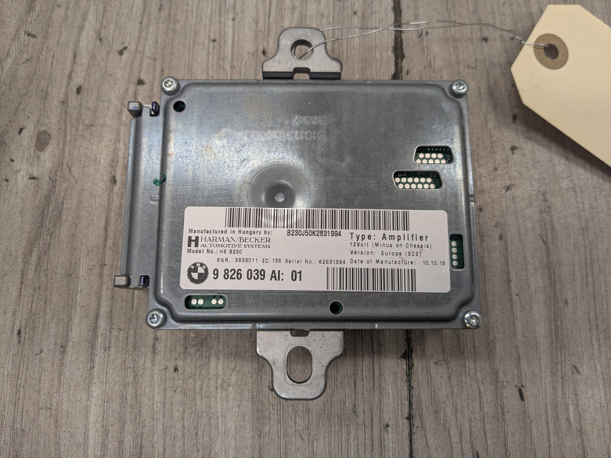 2020-2024 BMW X3 F97 Stereo Audio Amp Amplifier 9826039 OEM