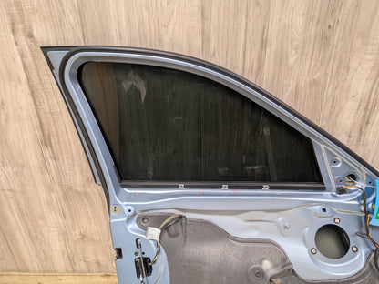 OEM BMW F30 F80 328 330 335 340 M3 Front Left Driver Door Shell Panel Blue B40 LIQUID BLUE METALLIC (B40)