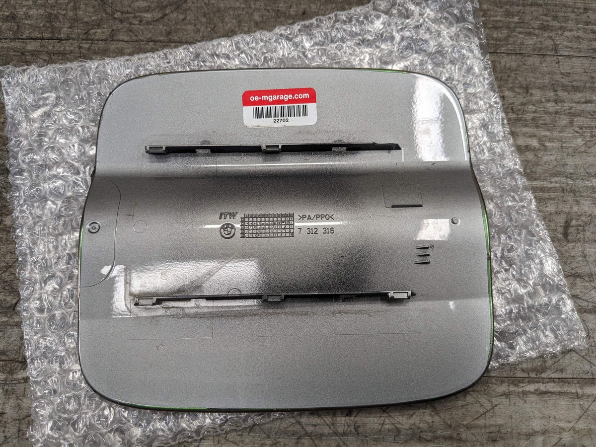 14-18 F15 X5 F85 X5M Rear Fuel Gas Tank Flap Filler Lid Cover Cap Blue*