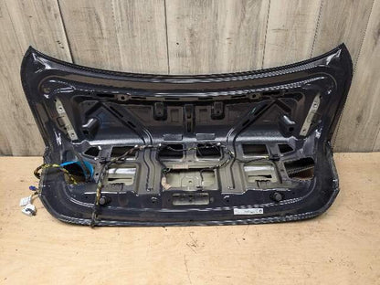 14-20 OEM BMW F32 428 430 435 440 Rear Trunk Lid Panel Deck Shell Black 475